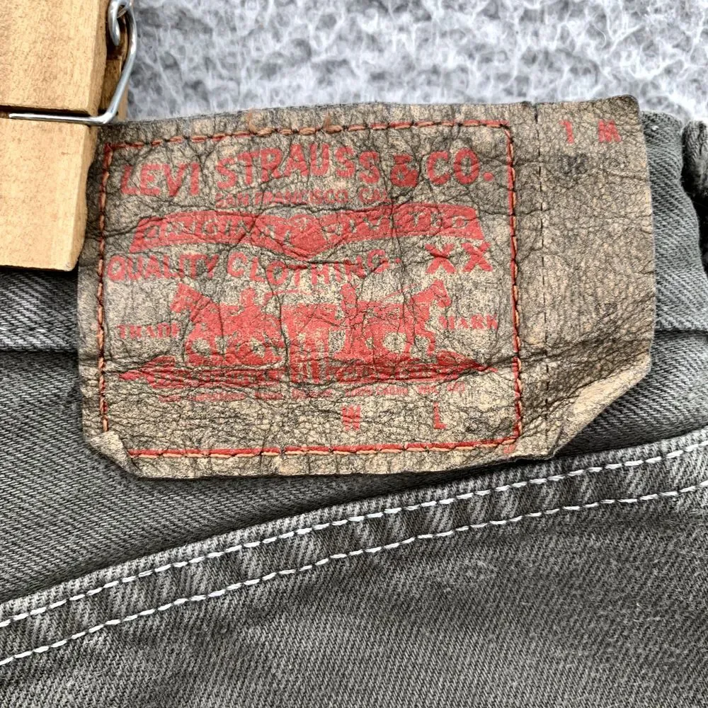 VTG Levi's 501 XX Jean Men 32x30* Button Fly Straight Skater Streetwear Academia